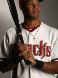 Arizona Diamondbacks Photo Day, SCOTTSDALE, AZ - FEBRUARY 21: Chris Young Photographie par Ezra Shaw