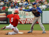 Los Angeles Dodgers v Los Angeles Angels of Anaheim, TEMPE, AZ Photographic Print by Norm Hall