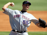 New York Mets v Florida Marlins, JUPITER, FL - MARCH 04: Chris Young Photographic Print by Marc Serota