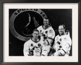 The Crew of Apollo 14: Stuart Roosa, Alan Shepard, Edgar Mitchell, 1971 Prints