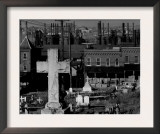 Bethlehem Graveyard and Steel Mill, Pennsylvania, November, 1935 Prints