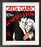 Inspiration, Robert Montgomery, Greta Garbo on Window Card, 1931 Posters
