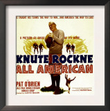 Knute Rockne-All American, Pat O'Brien, 1940 Poster