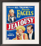 Jealousy, Jeanne Eagels, Fredric March on Window Card, 1929 Prints