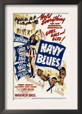 Navy Blues, Ann Sheridan, Jack Haley, Jack Oakie, Martha Raye on Midget Window Card, 1941 Posters