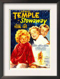Stowaway, Shirley Temple, Alice Faye, Robert Young, 1936 Art