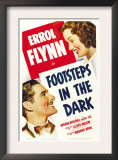 Footsteps in the Dark, Errol Flynn, Brenda Marshall, 1941 Prints