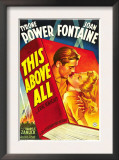 This Above All, Tyrone Power, Joan Fontaine, 1942 Posters
