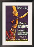 South of the Rio Grande, Buck Jones, 1932 Posters
