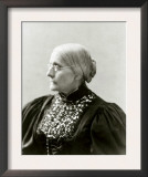 Susan B. Anthony, in 1890s Poster