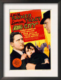 Big City, Spencer Tracy, Luise Rainer on Midget Window Card, 1937 Prints