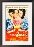 What Price Innocence (Aka Shall the Children Pay), Midget Window Card, 1933 Posters