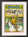 The Life of Buffalo Bill, Poster Art, 1912 Print