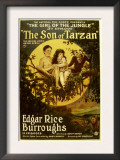 The Son of Tarzan, Gordon Griffith, Mae Giraci in 'Episode 3: the Girl of the Jungle', 1920 Art