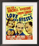 Love and Hisses, Simone Simon, Walter Winchell, Ben Bernie, 1937 Prints