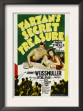 Tarzan's Secret Treasure, Johnny Weissmuller, Johnny Sheffield, Maureen O'sullivan, 1941 Prints