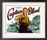 Captain Blood, Errol Flynn, 1935 Posters