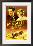The Nevada Buckaroo, Bob Steele, Dorothy Dix, 1931 Print
