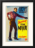 Tim Mccoy on Stock Midget Window Card, 1932 Posters