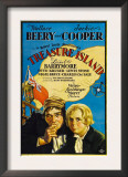 Treasure Island, Wallace Beery, Jackie Cooper, 1934 Posters