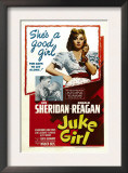 Juke Girl, Ronald Reagan, Ann Sheridan; Center: Ann Sheridan, 1942 Posters
