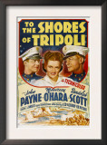 To the Shores of Tripoli, John Payne, Maureen O'Hara, Randolph Scott, 1942 Posters