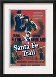 Santa Fe Trail, Errol Flynn, 1940 Posters