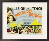 Waterloo Bridge, Robert Taylor, Vivien Leigh, 1940 Art