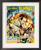 What Price Hollywood, Neil Hamilton, Constance Bennett on Window Card, 1932 Prints