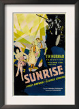 Sunrise, (Aka 'sunrise: a Song of Two Humans'); in Foreground, 1927 Posters