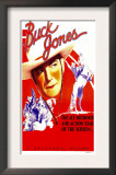 Buck Jones on Stock Window Card, 1936 Poster