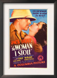 The Woman I Stole, Jack Holt, Fay Wray on Midget Window Card, 1933 Prints