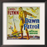 The Dawn Patrol, Errol Flynn, 1938 Pôsters