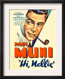 Hi, Nellie, Paul Muni, 1934 Print