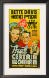 That Certain Woman, Bette Davis, Anita Louise, Henry Fonda, Dwayne Day, 1937 Prints