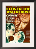 I Cover the Waterfront, Ben Lyon, Ernest Torrence, Claudette Colbert, 1933 Posters