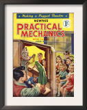 Practical Mechanics, Puppets Shows Magazine, UK, 1950 Print
