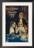 Cecille B. Demille's Saturday Night, c.1922 Print