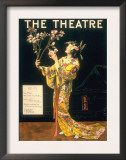 The Theatre, Japanese Geishas, USA, 1920 Poster