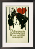 People's Fund for German War and Civil Prisoners Prints by Ludwig Hohlwein
