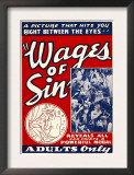 The Wages of Sin, 1938 Prints