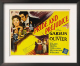 Pride and Prejudice, 1940 Posters