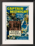 Captain Midnight, 'Chapter 6: Weird Waters', 1942 Posters