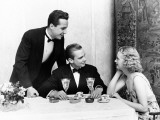 Men and Woman Dining in Elegant Restaurant Impressão fotográfica por H. Armstrong Roberts