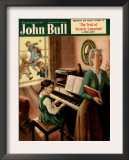 John Bull, Piano Pianos Grand Playing Lessons Games Teachers Magazine, UK, 1951 Print
