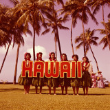 Hula Girls Dancing in Front of Palm Trees, Hawaii Photographic Print by H. Armstrong Roberts