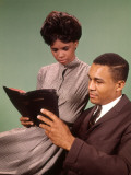 Young Couple Reading Bible Photographic Print by H. Armstrong Roberts