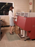 Woman Working at Main Frame Computer, Indoors Photographie par H. Armstrong Roberts