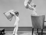 Pillow Fight Photographic Print by H. Armstrong Roberts