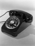 Rotary Dial Black Telephone, For Communication Photographie par H. Armstrong Roberts